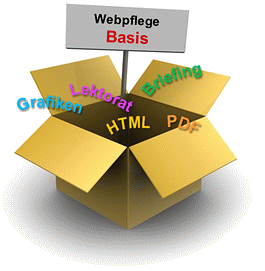 Webpflege Basis-Paket
